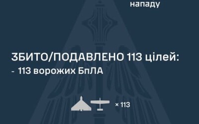 У ніч на 27 червня ворог атакував Україну 129 ударними БпЛА типу Shahed