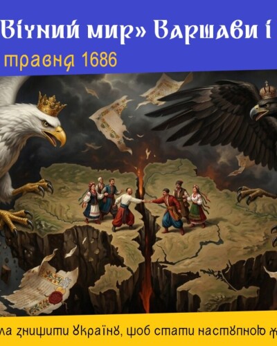 «Вічний мир»: розшматування України між Польщею та Московією (340 років тому)