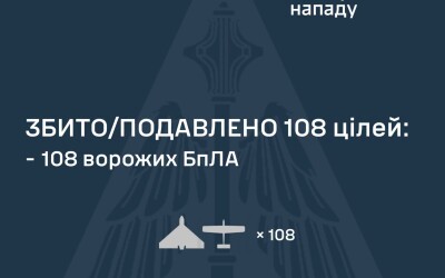 У ніч на 7 липня ворог атакував Україну 123 ударними БпЛА типу Shahed