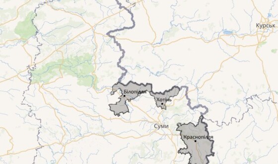 Зведення про нічні обстріли Сумщини 21 березня 2024 (мапа)