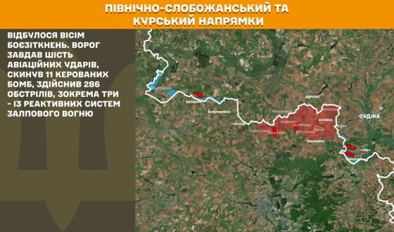 Оперативна інформація Генштабу ЗСУ станом на 08.00 08.07.2025 щодо російського вторгнення