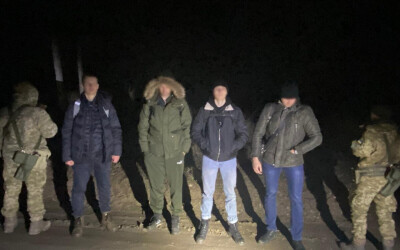 На Одещині дрон прикордонників знайшов чотирьох порушників, які зачаїлися у хащах