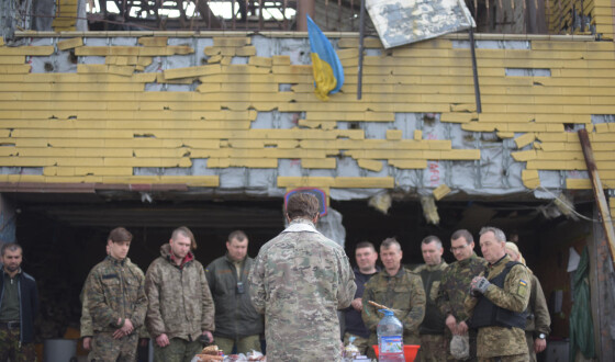 Великдень на фронті. Піски. Фотогалерея