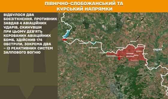 Оперативна інформація Генштабу ЗСУ станом на 08:00 27.11.2025 щодо російського вторгнення