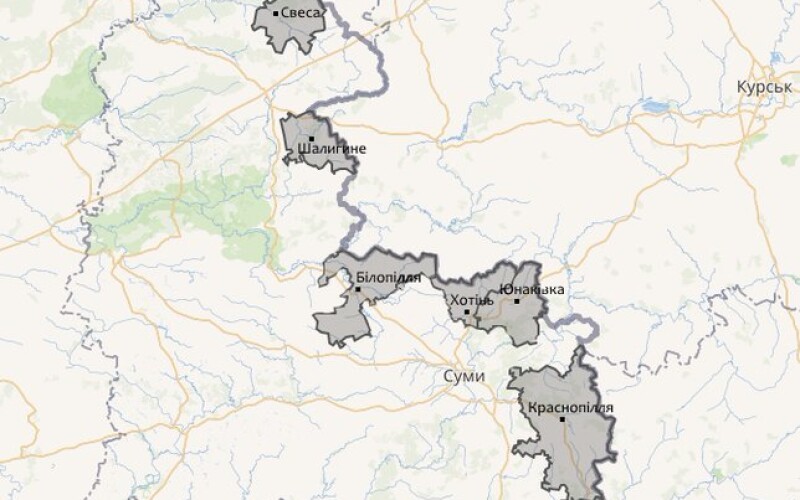 Зведення про денні обстріли Сумщини 28 січня 2024 (мапа)