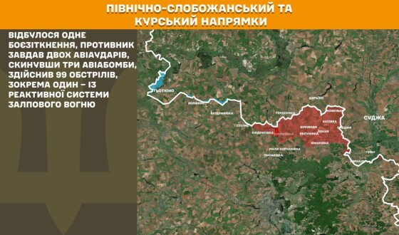 Оперативна інформація Генштабу ЗСУ станом на 08:00 19.01.2026 щодо російського вторгнення