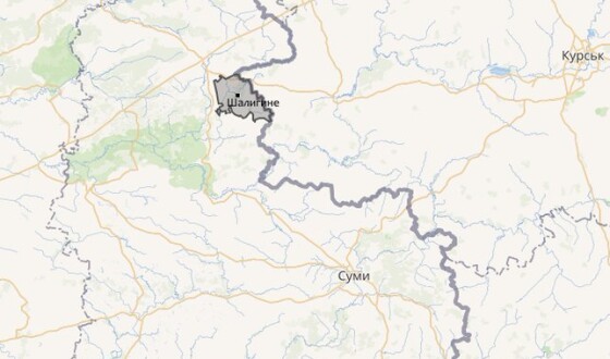Звіт про обстріли прикордоння Сумщини протягом ночі 16 січня (мапа)