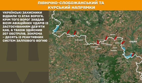 Оперативна інформація Генштабу ЗСУ станом на 08:00 20.06.2025 щодо російського вторгнення
