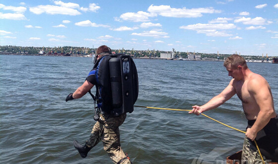 Захист з моря: як тренувалися військові водолази морської охорони