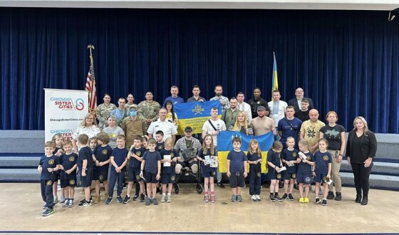 Українські ветерани зустрілися зі школярами у Чикаґо