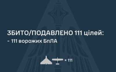 У ніч на 13 серпня ворог атакував Україну 133 ударними БпЛА типу Shahed