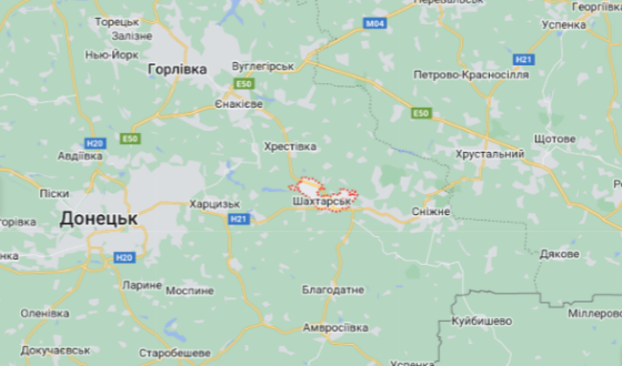 В окупованому Шахтарську горять 12 цистерн з паливом на залізниці