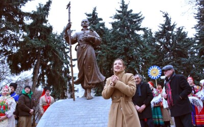 У День Різдва Христового у Полтаві урочисто відкрили пам’ятник  Григорію Сковороді