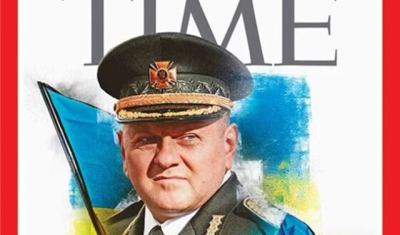 Залужний з&#8217;явився на обкладинці нового випуску журналу Time