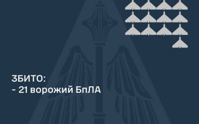 У ніч на 30 грудня ворог атакував Україну 43-ма ударними БпЛА