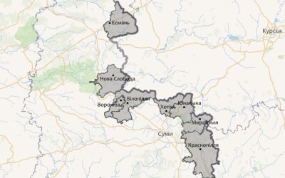 Зведення про денні обстріли Сумщини 6 травня 2024 (мапа)