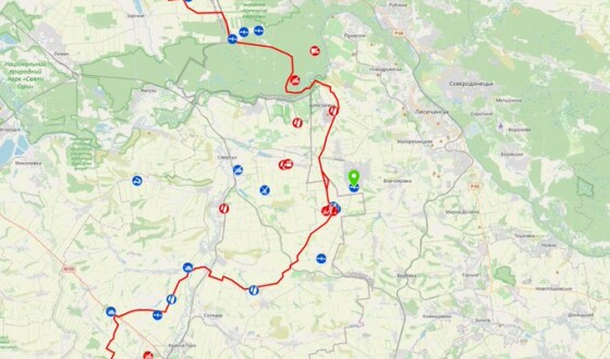 Український дрон-камікадзе 3-го батальйону &#8220;Свобода&#8221; 4-ї бригади швидкого реагування &#8220;Рубіж&#8221; знищує російську МТЛБ на Верхньокам&#8217;янській НПЗ