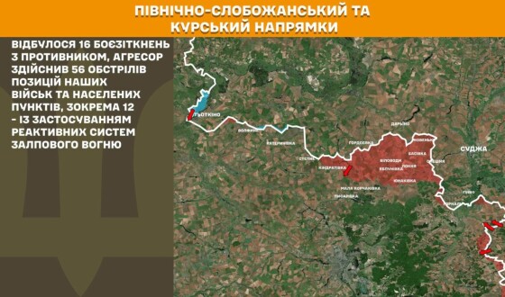 Оперативна інформація Генштабу ЗСУ станом на 08:00 10.07.2026 щодо російського вторгнення