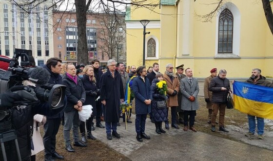 Акція солідарності з Україною в Таллінні