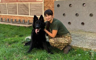 Служба за покликом серця: як гвардійка Емілія дбає про здоров’я службових собак