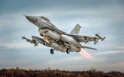 Український винищувач F-16 вперше здобув перемогу в повітряному бою, збивши російський літак