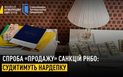 Судитимуть нардепку, яка за 250 тис. доларів США пропонувала організувати накладення санкцій РНБО на компанію
