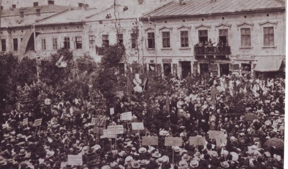 Пам&#8217;ятник Тарасу Шевченку в Коломиї і реакція на нього рузького міра (110 років тому)