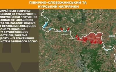 Оперативна інформація Генштабу ЗСУ станом на 08:00 31.07.2025 щодо російського вторгнення