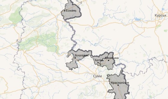 Зведення про нічні  і ранішні обстріли Сумщини 19 травня 2024 (мапа)