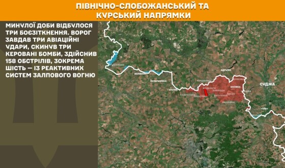 Оперативна інформація Генштабу ЗСУ станом на 08:00 30.08.2025 щодо російського вторгнення