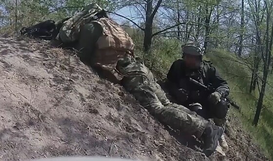 (Відео) Прикордонна аеророзвідка в дії: ворог хотів подолати Сіверський Донець, а натомість пішов за своїм кораблем