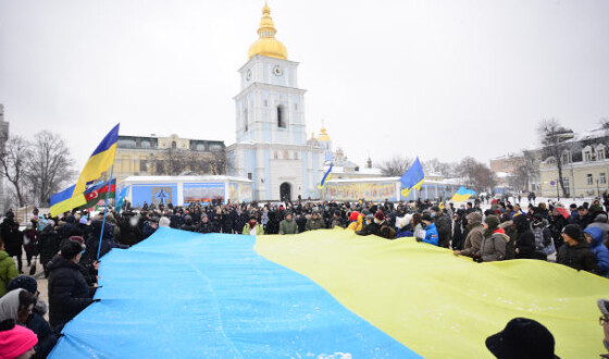 Українці більш ніж у 20 країнах світу та по багатьох містах вийшли на акцію #SayNOtoPutin/СкажиПутіну_НІ