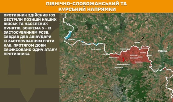 Оперативна інформація Генштабу ЗСУ станом на 08:00 23.03.2026 щодо російського вторгнення