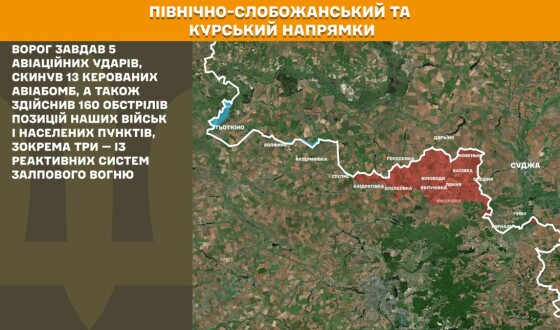 Оперативна інформація Генштабу ЗСУ станом на 08:00 20.11.2025 щодо російського вторгнення
