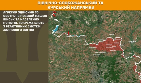 Оперативна інформація Генштабу ЗСУ станом на 08:00 26.07.2026 щодо російського вторгнення