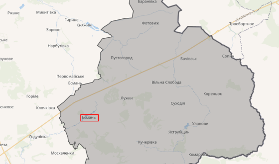Зведення про нічні та вранішні обстріли Сумщини 4 квітня 2024 (мапа)