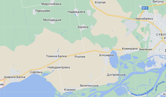 ЗСУ підіймає прапор у Станіславі на Херсонщині, карта, відео