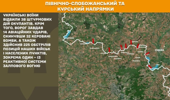 Оперативна інформація Генштабу ЗСУ станом на 08.00 17.06.2025 щодо російського вторгнення