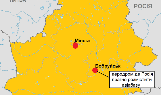 Лукашенко запропонував Путіну авіабазу в 3 хвилинах польоту до Києва