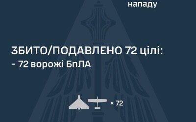 У ніч на 9 липня ворог атакував Україну двома балістичними ракетами Іскандер-М та 94 ударними БпЛА типу Shahed