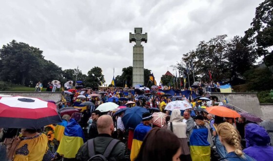 Українська хода в столиці Естонії (фото, відео)