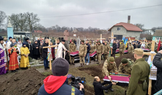 У Шумську перепоховали останки воїнів УПА