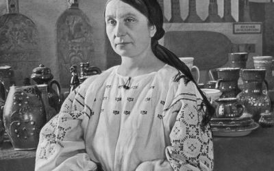 Ганна Собачко-Шостак &#8211; майстриня народно-декоративного розпису (60 років тому)