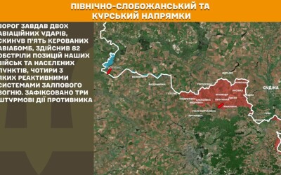 Оперативна інформація Генштабу ЗСУ станом на 08:00 18.04.2026 щодо російського вторгнення