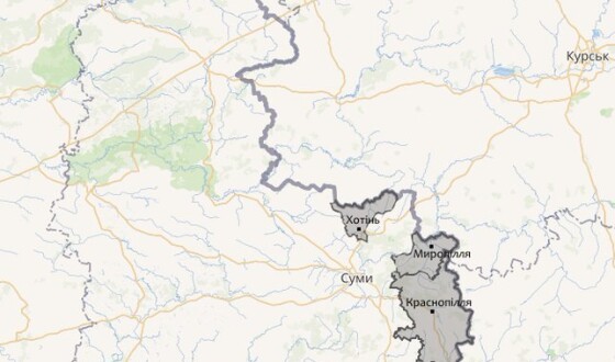Зведення про нічні обстріли Сумщини 29 березня 2024 (мапа)