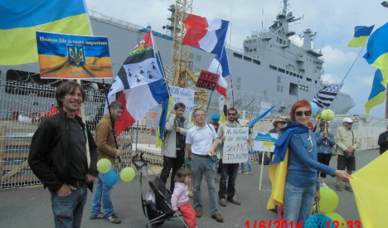У Франції протестували проти передачі Росії кораблів &#8220;Містраль&#8221;