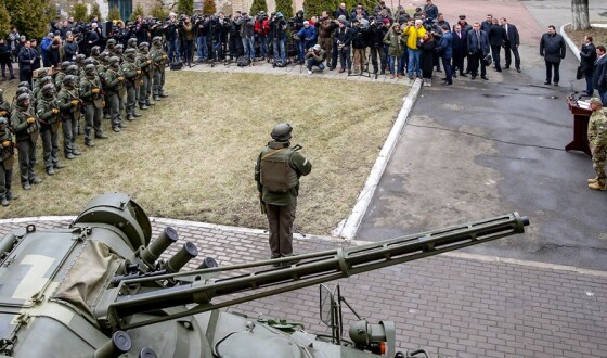 Бійці спецназу антикорупційного бюро склали присягу в присутності Порошенка