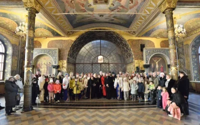 У Києво-Печерській лаврі відбувся благодійний захід для дітей захисників України