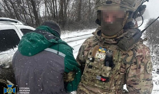 СБУ затримала на Харківщині агента фсб, який розвідував оборонні рубежі України на кордоні з рф