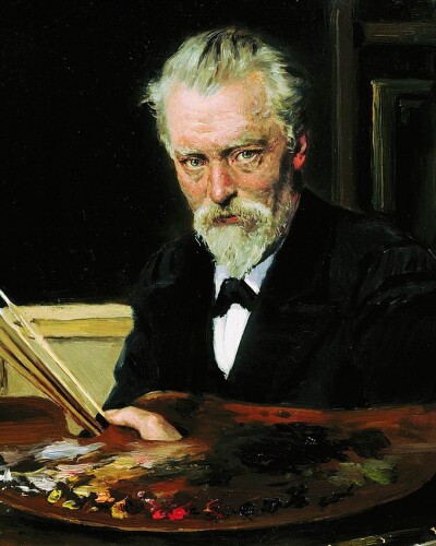 Володимир Маковський – московитський живописець, майстер побутових жанрових сцен, академік (180 років тому)